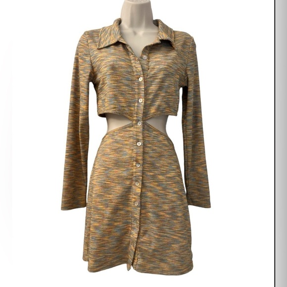 Mable KEIRA SIDE CUT OUT DRESS Size L - Picture 2 of 13